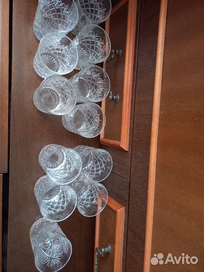 Хрустальные стаканы СССР