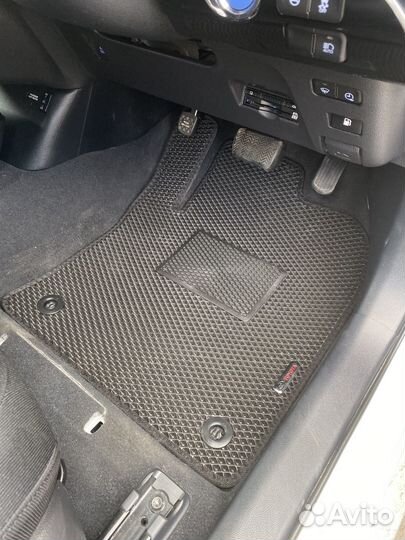 Коврики eva в машину с бортами и без 3d