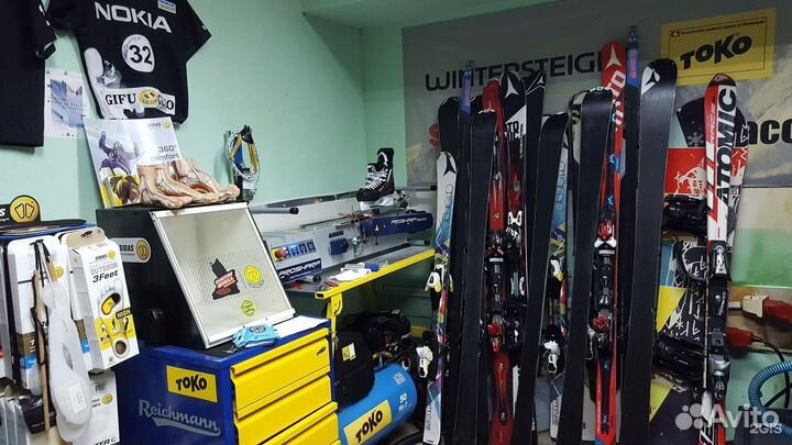 Ремонт горных лыж