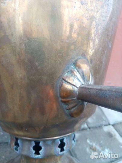 Старинный самовар Тула на углях 5 литров