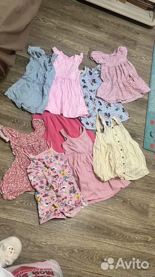 Пакет вещей на девочку 104-110