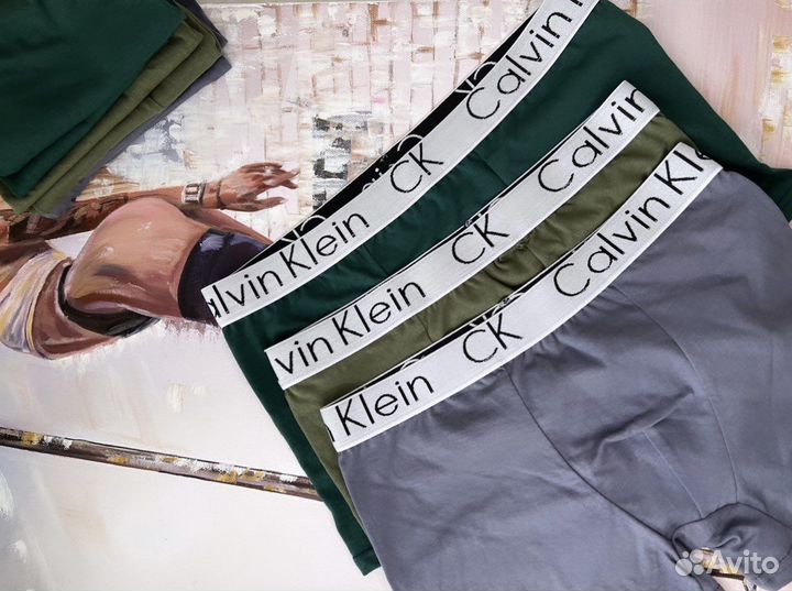 Трусы мужские боксеры calvin klein