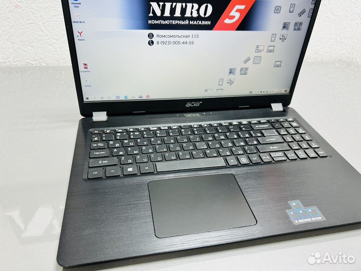 Ноутбук Acer i3-7020 nvidia mx230 2gb