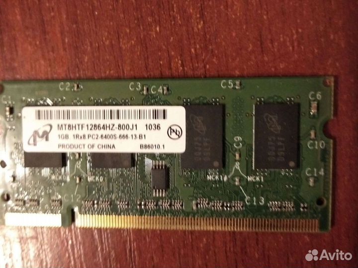 Оперативка ddr2 1Gb
