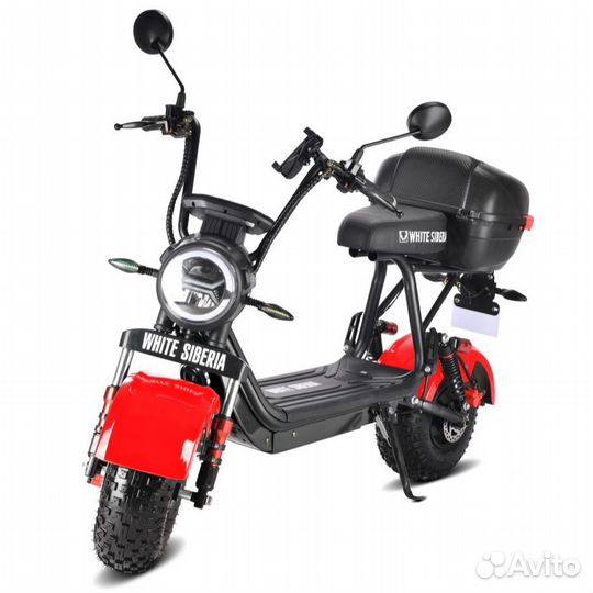 Электроскутер White Siberia Mini R 2.493450 1200W