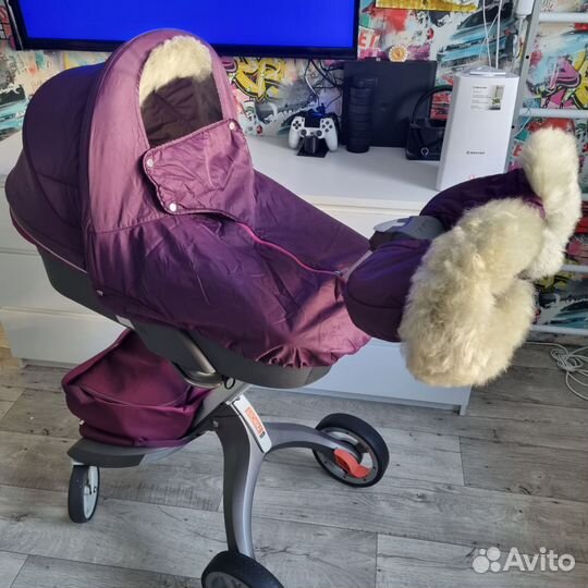 Коляска stokke xplory 2 в 1 +аксессуары