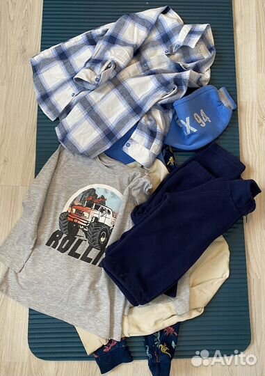 Вещи пакетом на мальчика от 98 до 110 размера