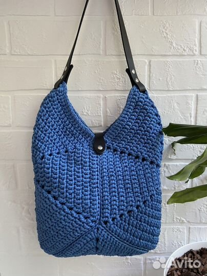 Вязанная сумка. Ручная работа