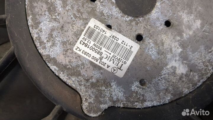 Вентилятор радиатора Mercedes C W203, 2001