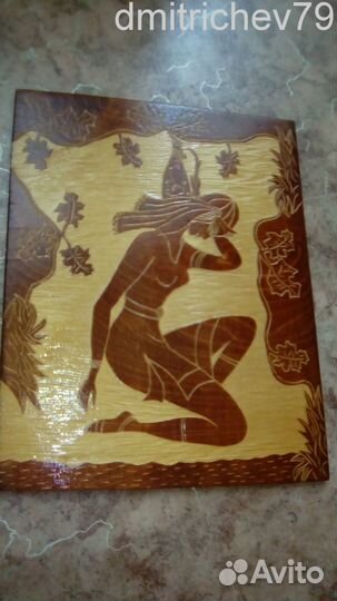 Панно, дерево 