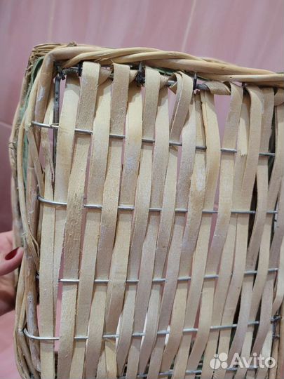 Корзина плетеная для хранения