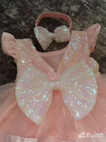 Платье для девочки на 1 годик 80 см