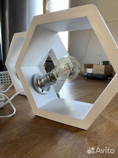 Лампа в стиле лофт под заказ