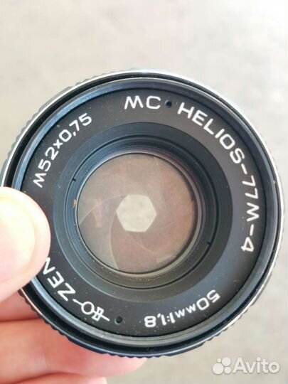 Обтектив гелиос-77М-4