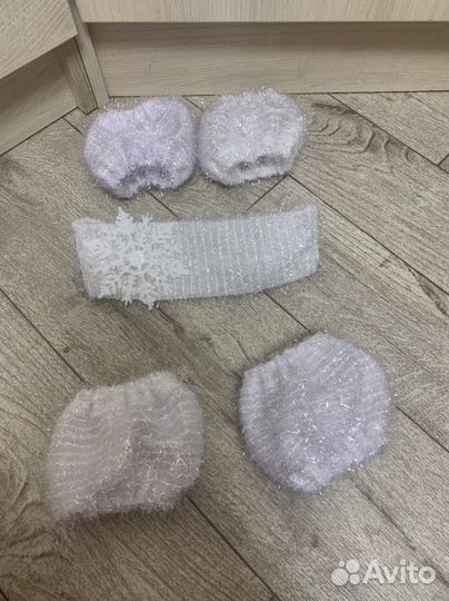 Платье снежинки