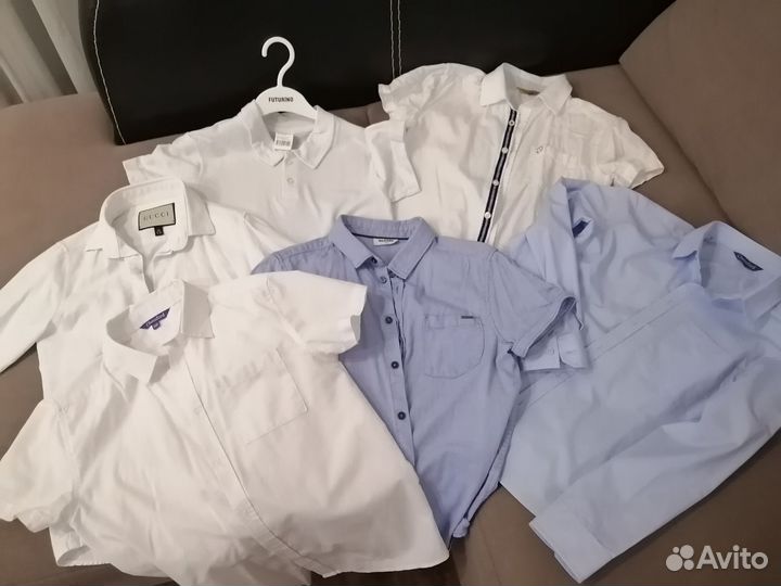Рубашки на мальчика для школы
