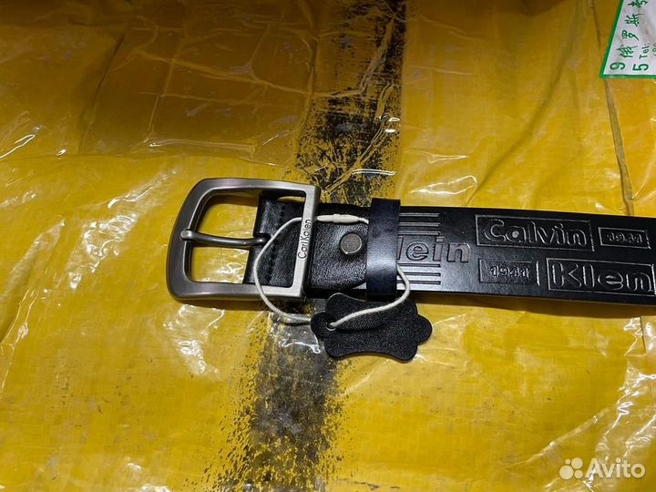 Ремень мужской кожаный calvin klein