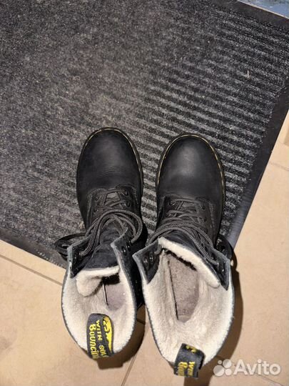 Dr martens ботинки 37 с мехом