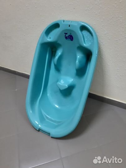 Детская ванночка для купания с горкой