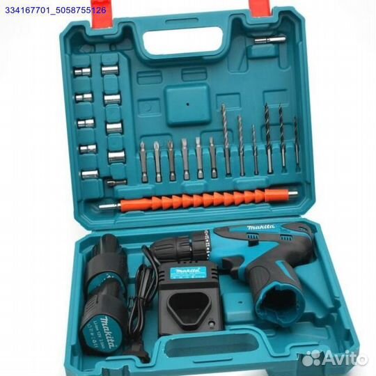 Шуруповерт Makita 12v Новый (Арт.61728)