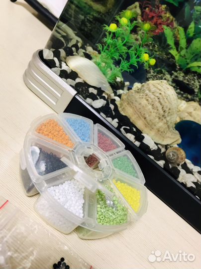 Бисер остатки