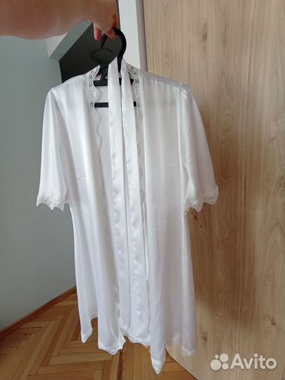 Женский халатик шелковый 42-44