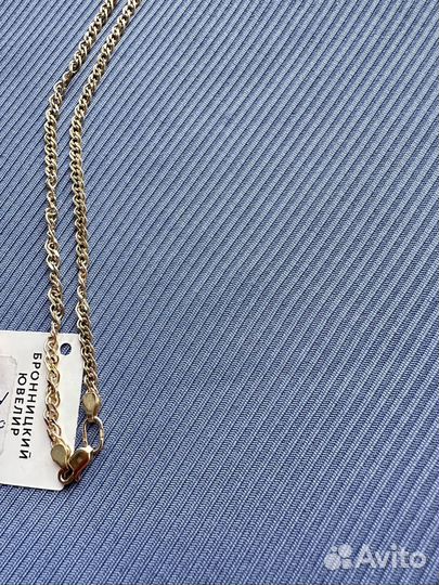 Золотая цепь нонна 585 новая бронницкий ювелир