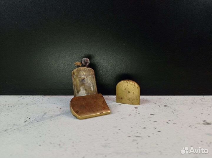 Зажигалка антикварная трофейная латунь Германия