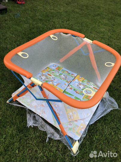 Большой детский манеж бу