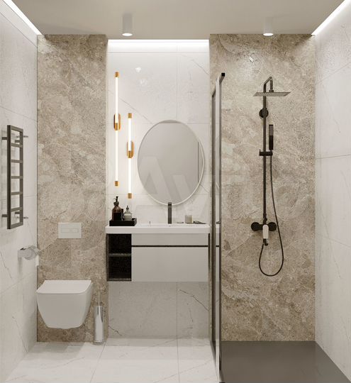 2-к. квартира, 67,4 м², 8/16 эт.