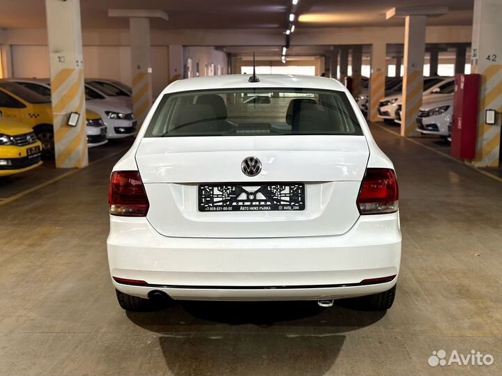 Volkswagen Polo 1.6 AT, 2019, 185 122 км