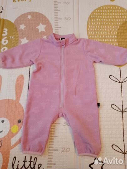 Зимний комбинезон для девочки 68
