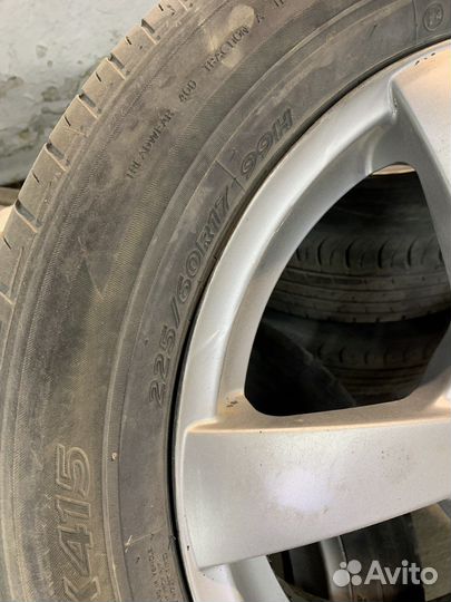 R17 Hankook Optimo K415 225/60, PCD 5x114.3 DIA 10