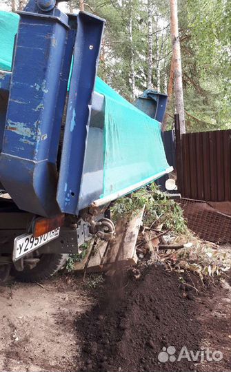 Грунт земля доставка для теплицы, чернозём, навоз