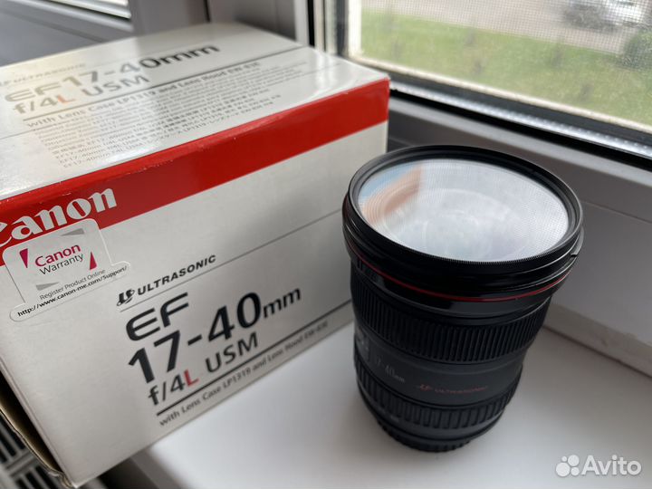 Canon ef 17-40/4 L USM