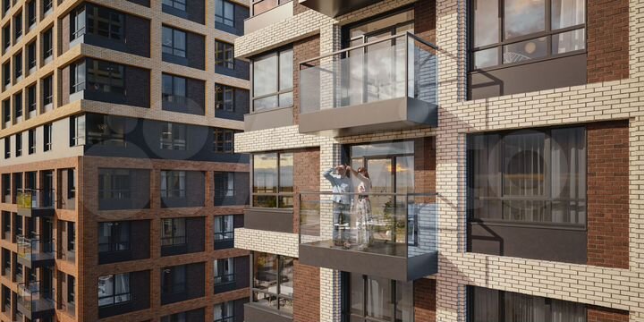 1-к. квартира, 42,2 м², 2/21 эт.