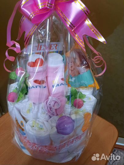 Торт из памперсов