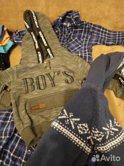 Вещи пакетом на мальчика 68 74 80