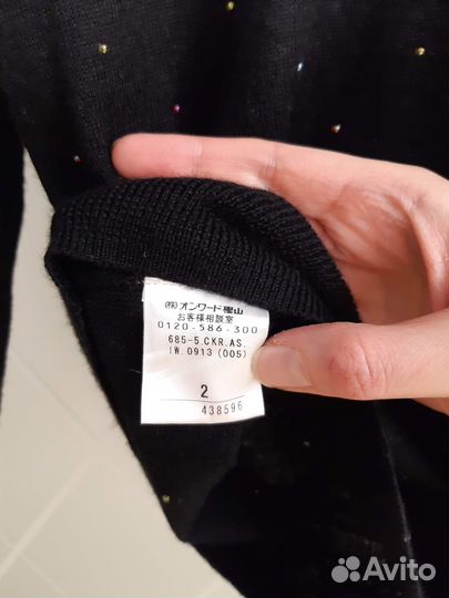 Anna Sui джемпер свитер винтажный Япония