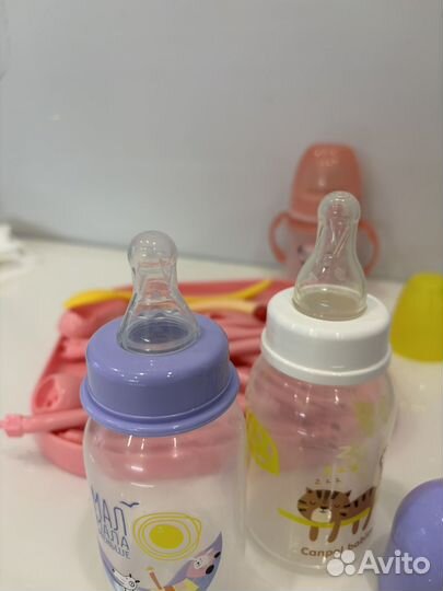 Набор детских бутылочек поильник