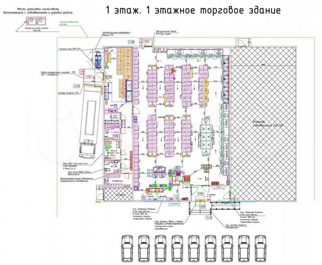 Торговая площадь, 245 м²
