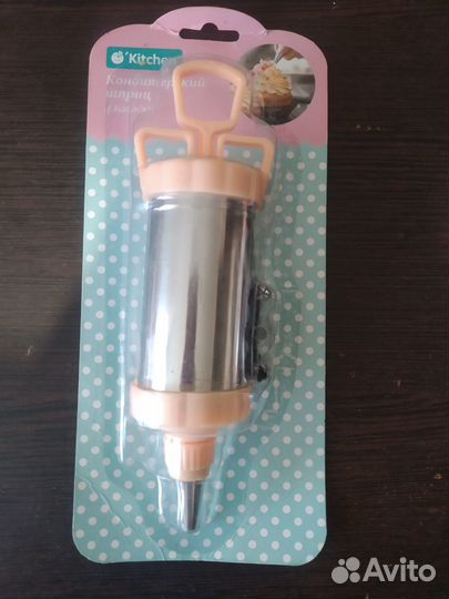 Шприц, карандаш кондитерские и скребки