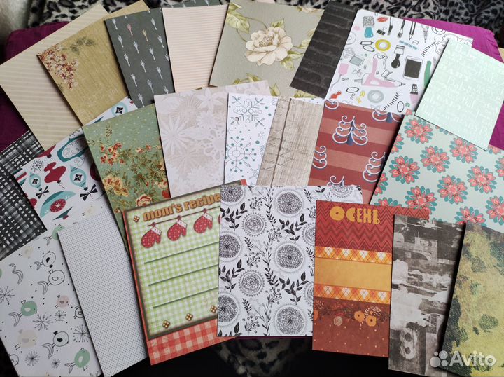 Скрапбукинг гора материалов