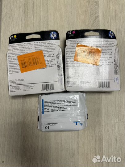 Картридж HP82 C4911A / C4913A