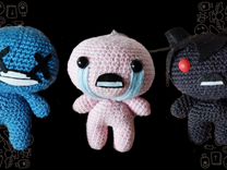 The binding of Isaac вязанная игрушка