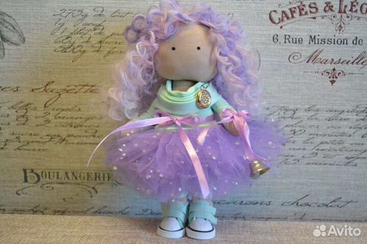 Текстильная кукла ручной работы