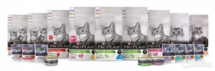 Корм для кошек Purina pro plan