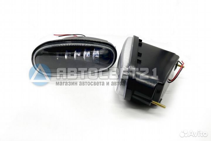 LED противотуманные фары Chevrolet Lanos 50W