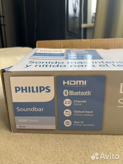 Саундбар tab5105/12 philips 60Вт как новый