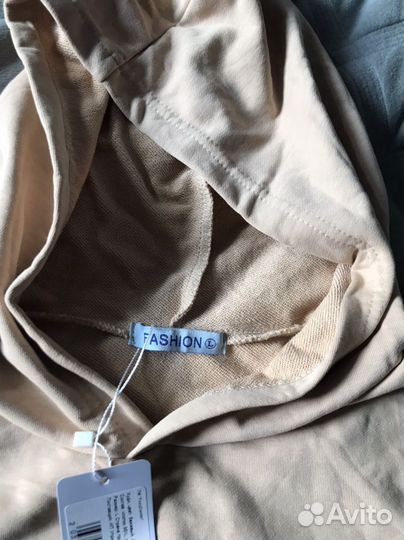 Худи бежевый цвет L
